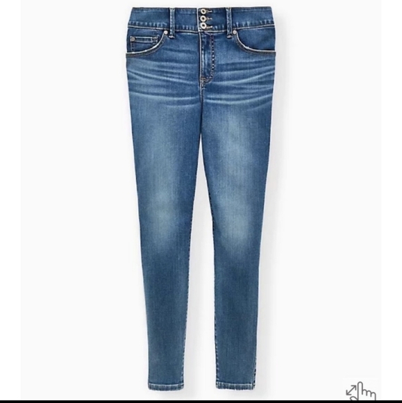 Torrid Super Soft Eco Wash Jeggings - Picture 3 of 6